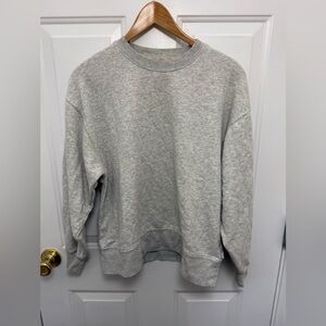 TNA Gray Crew Neck Sweater